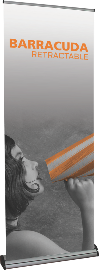Barracuda Retractable Banner Stand