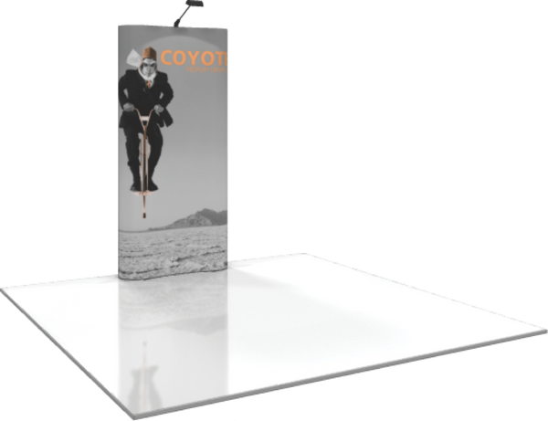 1 x 3 Coyote Popup Graphic Kit (Curved)
