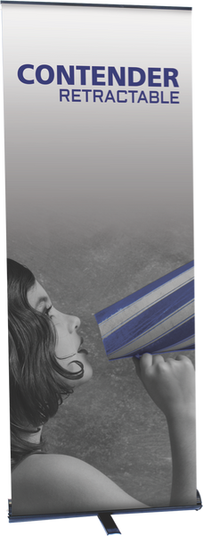 Contender Retractable Banner Stand