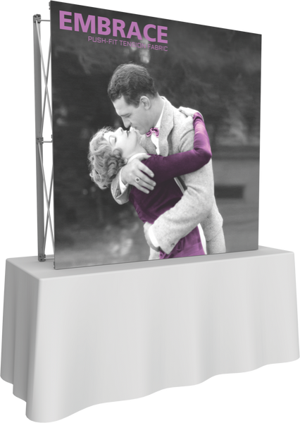 2 x 2 Embrace Fabric Display (Front Only)