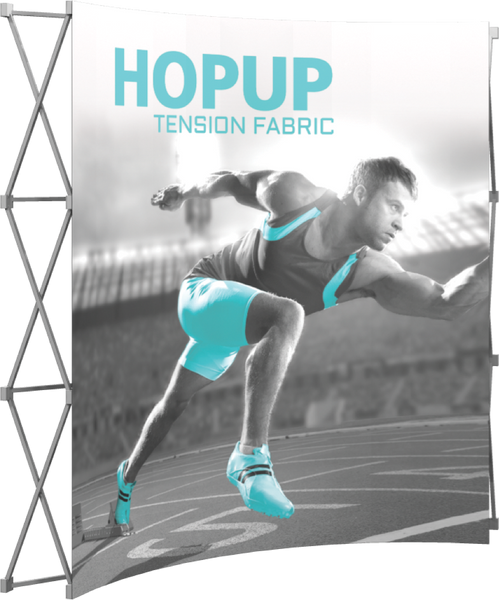 3 x 3 Hopup Front Graphic Only - Curved