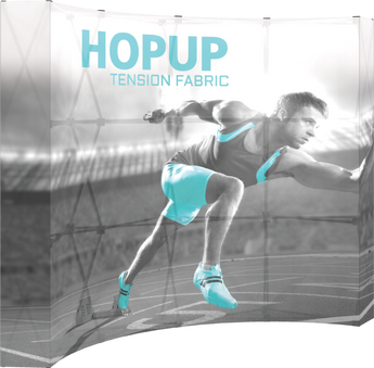 4 x 3 Backlit Hopup Tension Fabric Display (Graphic Only)