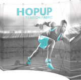 4 x 3 Backlit Hopup Tension Fabric Display (Graphic Only)