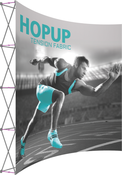 4 x 4 Hopup Front Graphic Only - Curved