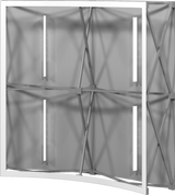 2 x 2 Backlit Hopup Tension Fabric Display (Graphic Only)