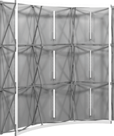 3 x 3 Backlit Hopup Tension Fabric Display