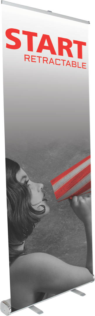 Start Retractable Banner Stand