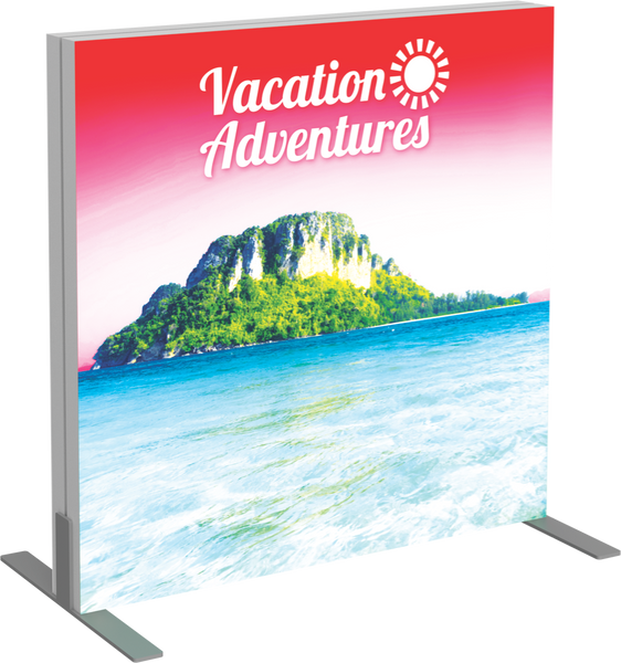 Square Vector Frame Lightbox Display