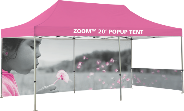 Zoom 20’ Popup Tent - Fullwall Only