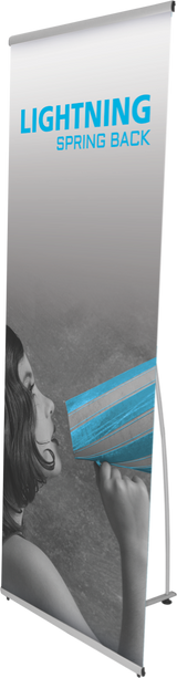 Lightning Spring Back Bannerstand