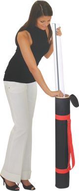 Lightning Spring Back Bannerstand Setup