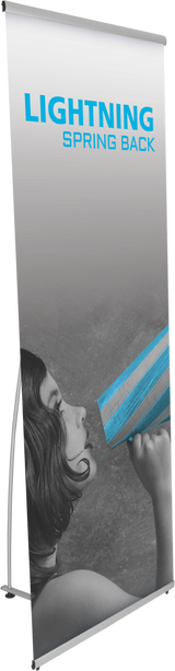 Lightning Spring Back Bannerstand