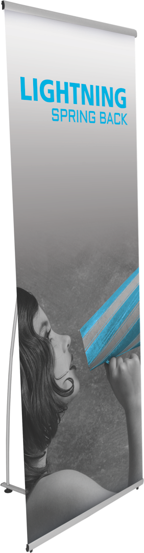 Lightning Spring Back Bannerstand