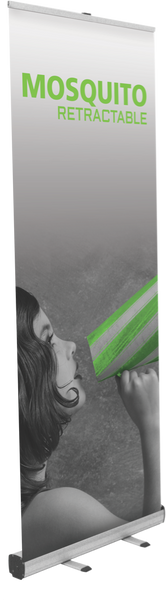 The Mosquito 800 Retractable Bannerstand (31.5”w x 78.5”h)