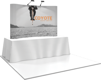 3 x 2 Coyote Popup Graphic Kit (Curved)