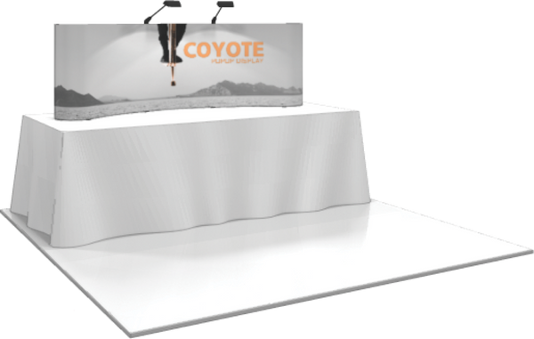 3 x 1 Coyote Popup Graphic Kit (Curved)