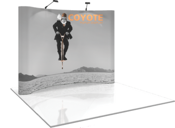 4 x 3 Coyote Popup Graphic Kit (Curved)
