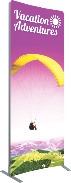 Curved Vector Frame Display