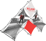Xclaim 6 Quad Pyramid Popup Graphic Kit 1