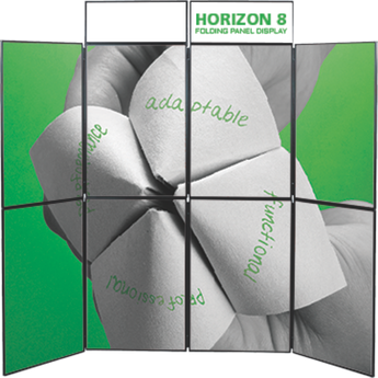 Horizon 8 Folding Panel Display